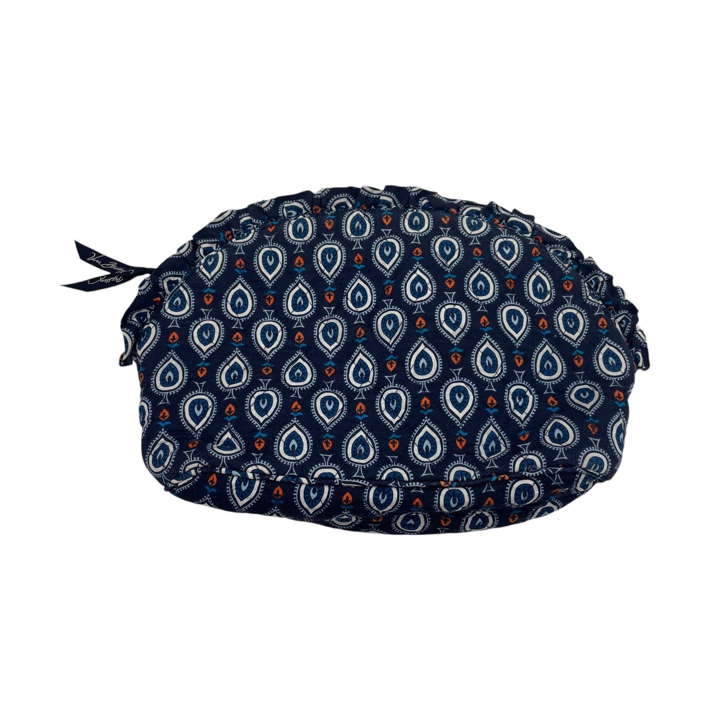 BLUE MAKEUP BAG by VERA BRADLEY Size:MEDIUM