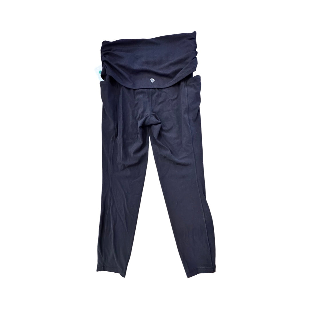 Athletic Leggings By Athleta In Black, Size:M