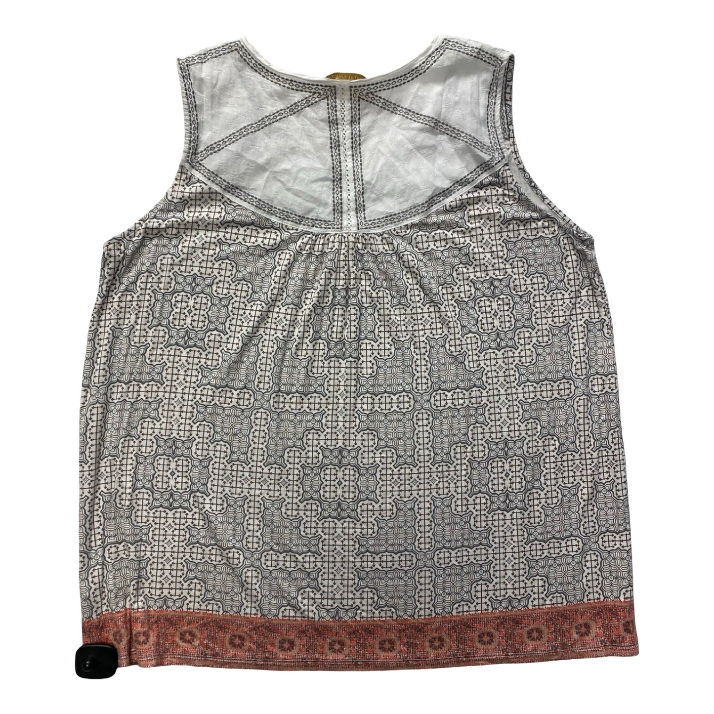 Top Sleeveless By Cynthia Rowley In Multi, Size:2X
