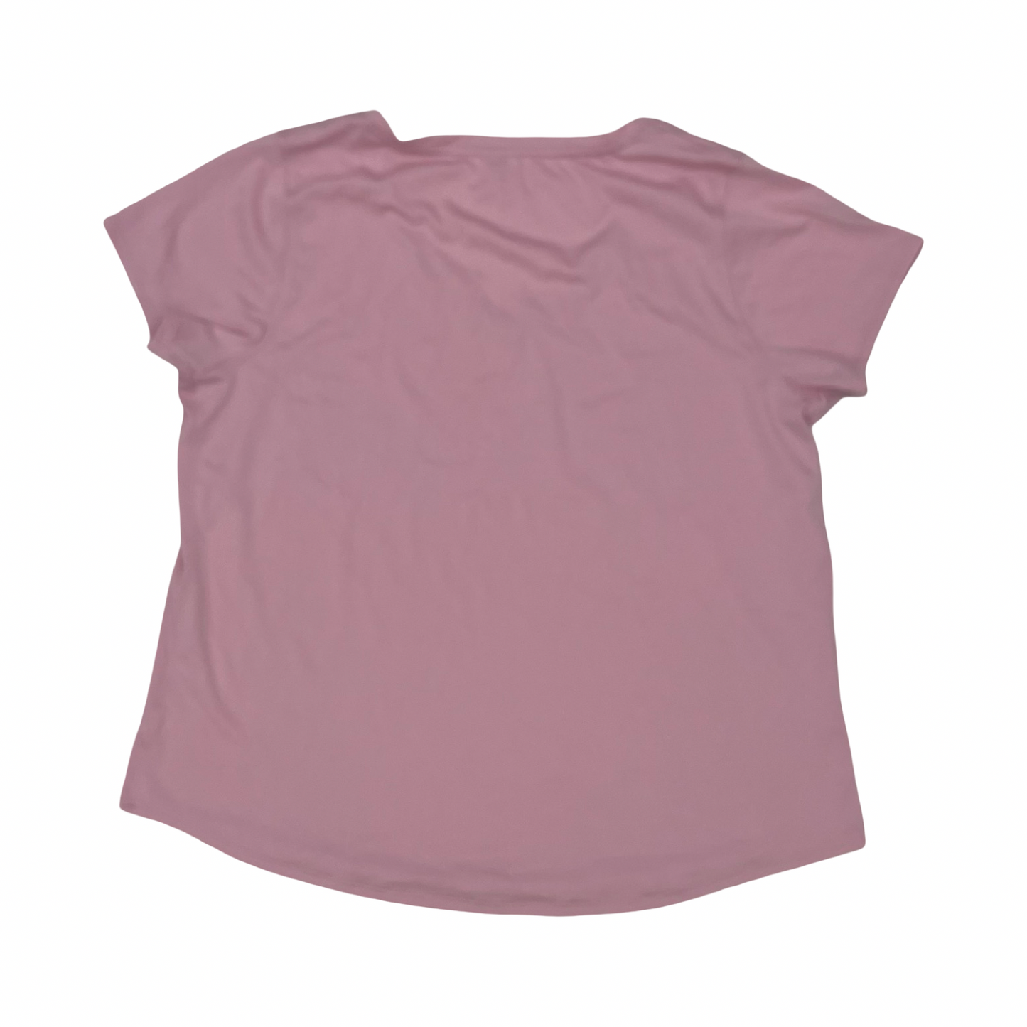 Athletic Top Ss By Mta Pro In Pink, Size:Xl