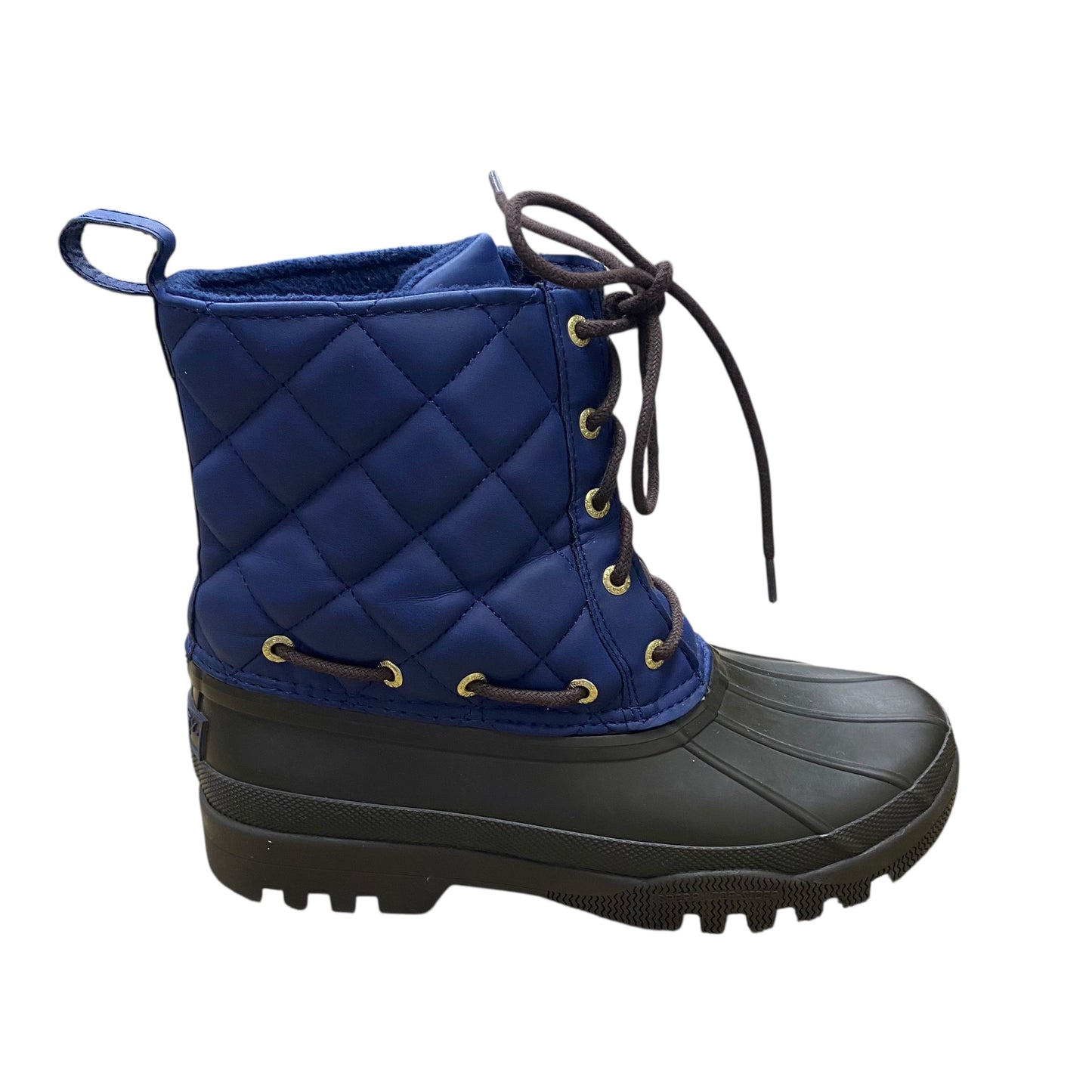 Boots Snow By Sperry In Blue & Brown, Size:6