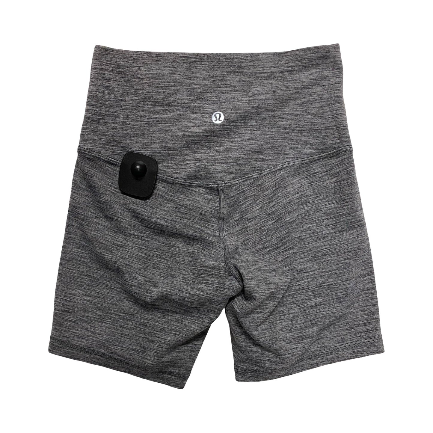 Athletic Shorts By Lululemon In Grey, Size:4