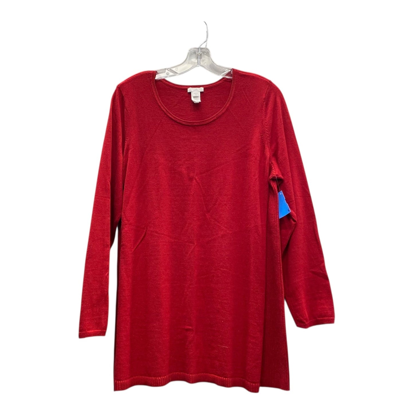 Sweater By J. Jill In Red, Size:L