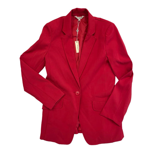 Blazer By Max Studio In Red, Size:M