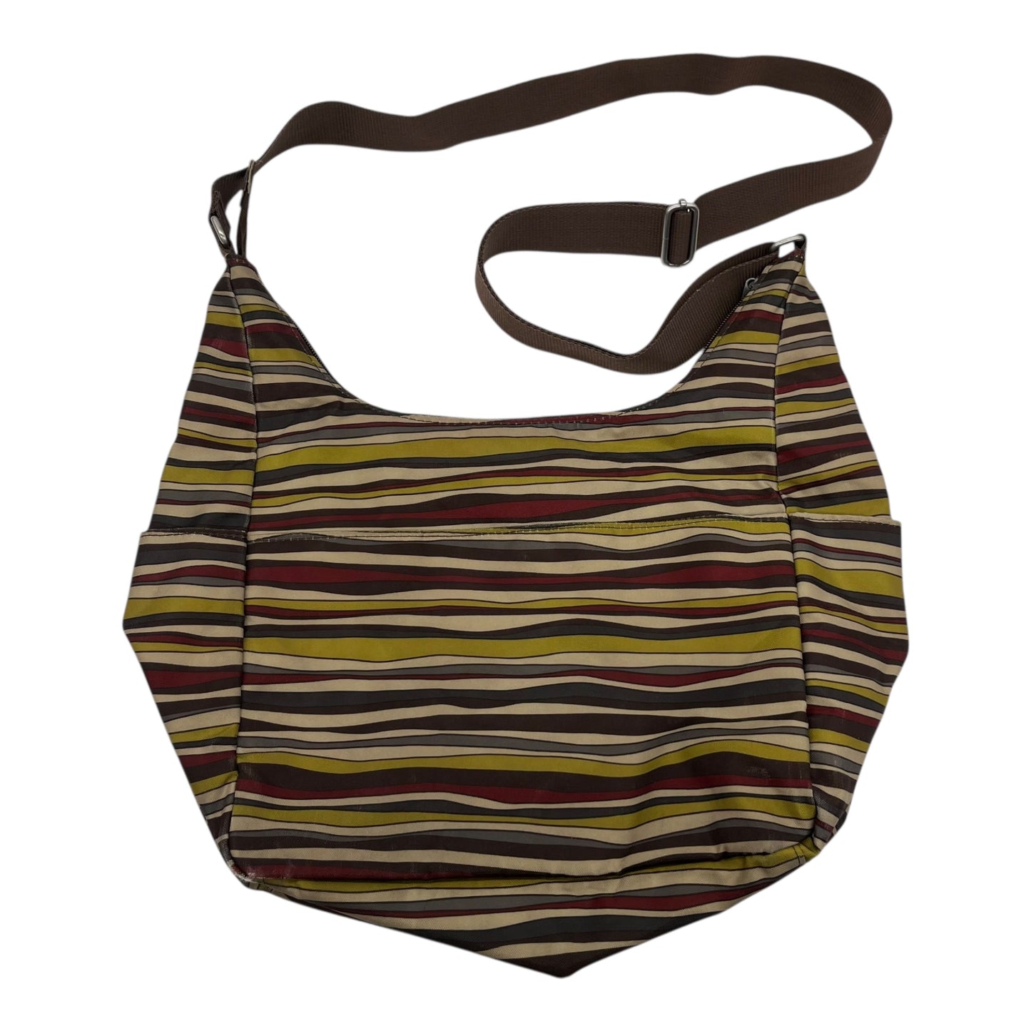 Crossbody By Baggallini In Striped Pattern, Size:Large