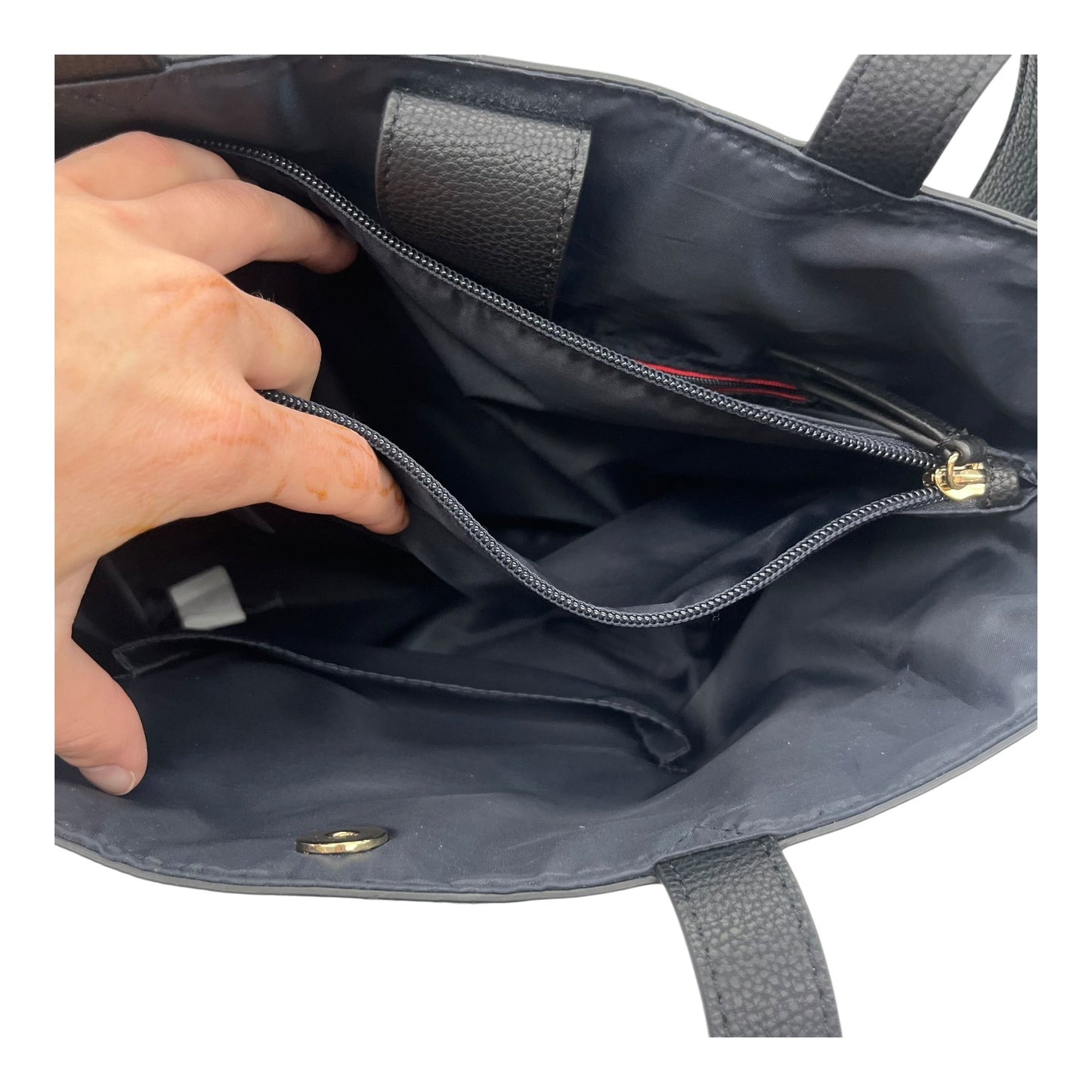 Tote By Tommy Hilfiger In Black, Size:Medium