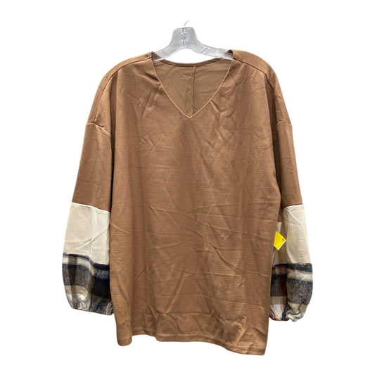 Top Ls By Cupshe In Brown, Size:M