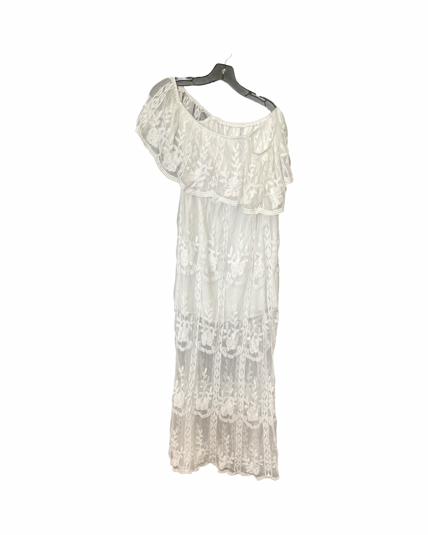 Dress Casual Maxi By Clothes Mentor In White, Size:S