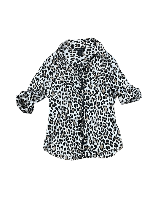 Top Ls By White House Black Market In Animal Print, Size:S