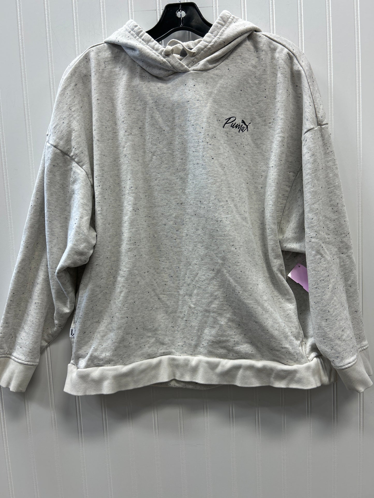 Sweatshirt Hoodie By Puma In Grey, Size:Xl