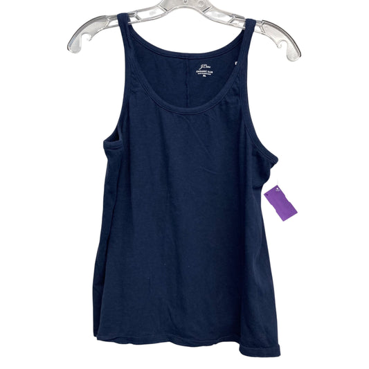 Tank Top By J. Crew In Navy, Size:Xl