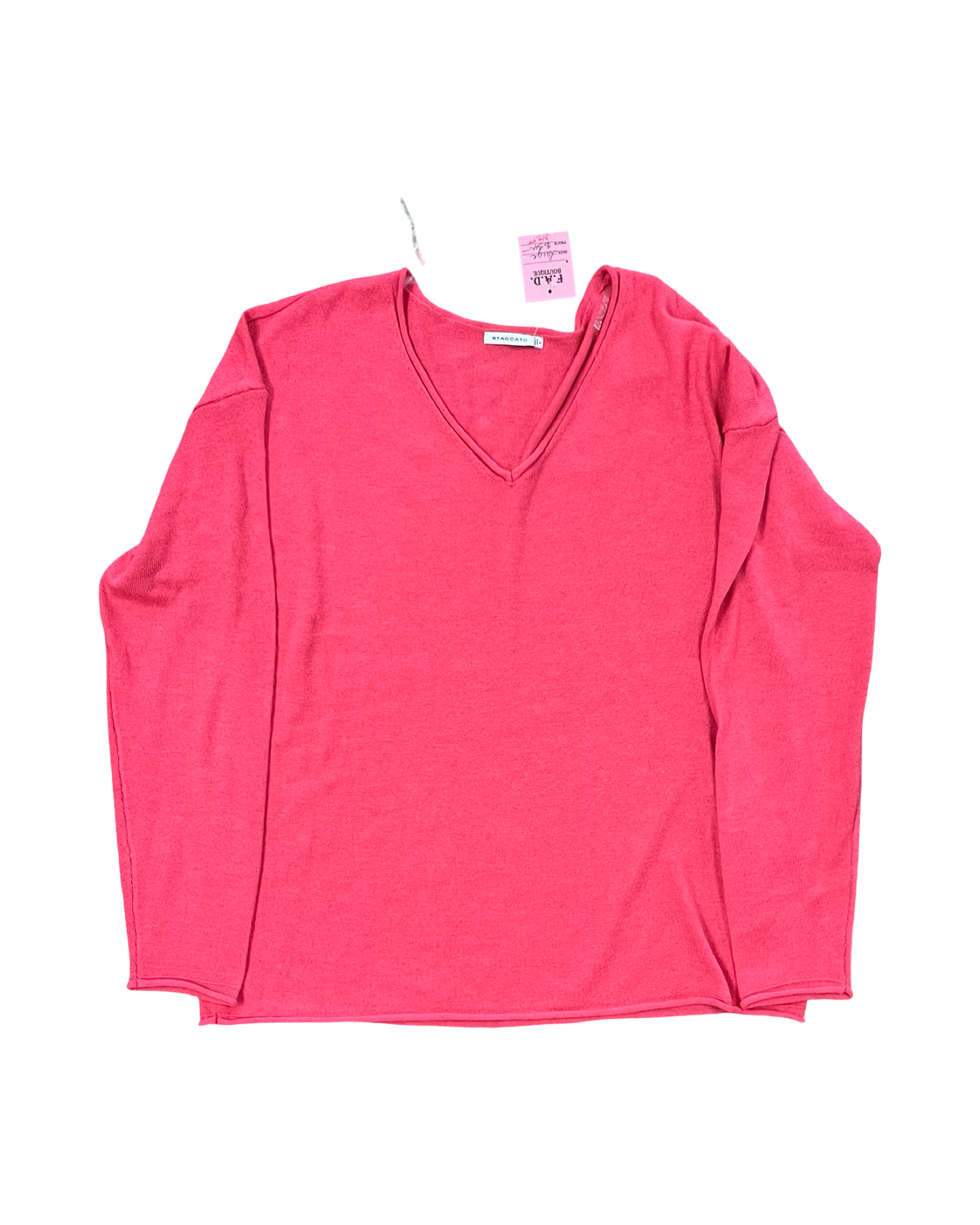 Top Ls By Staccato In Coral, Size:L