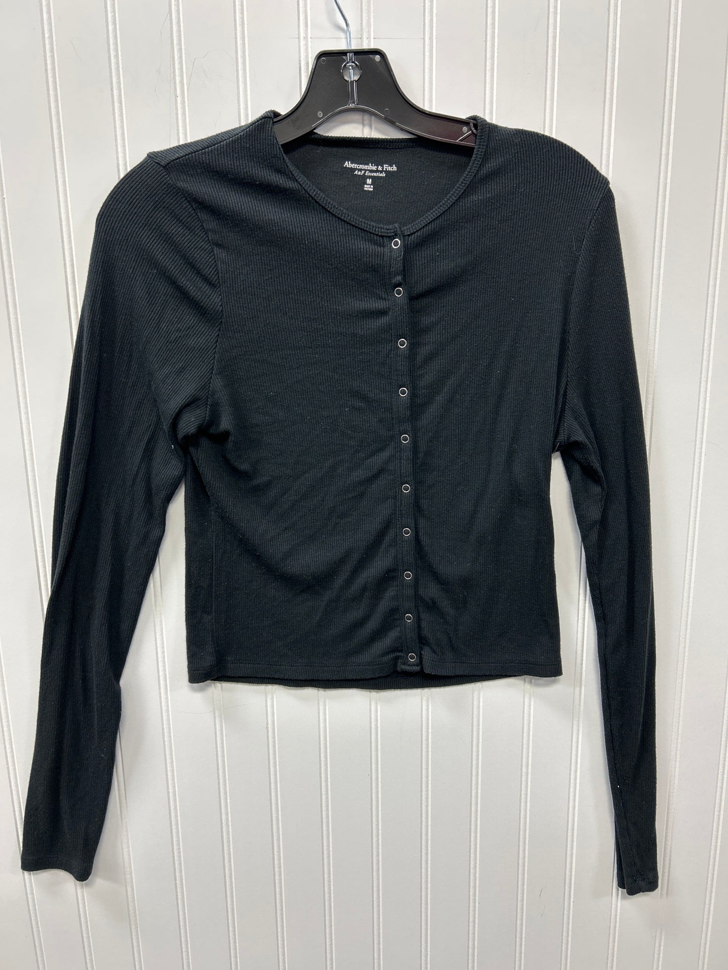 Top Ls By Abercrombie And Fitch In Black, Size:M