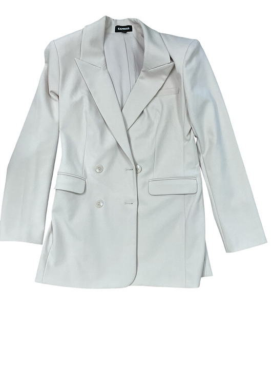 Blazer By Express In Tan, Size:M