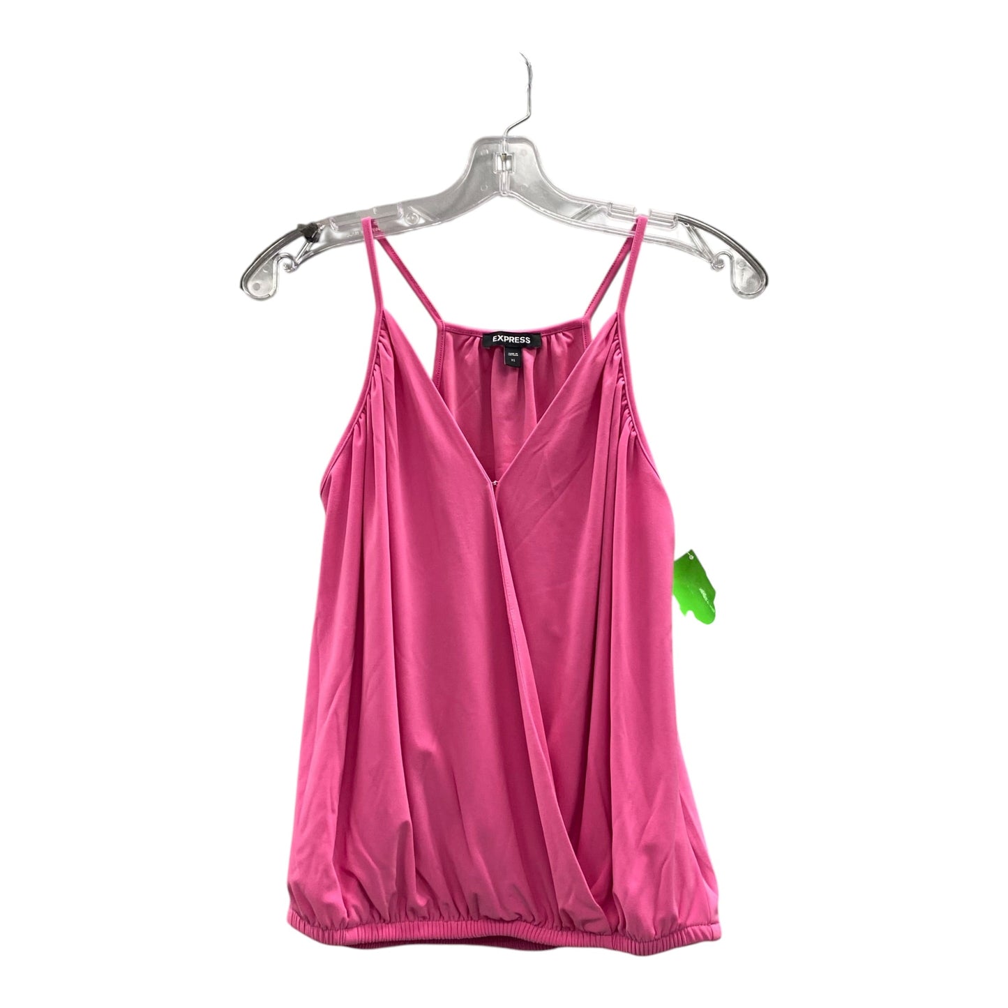 Top Sleeveless By Express In Pink, Size:Xs