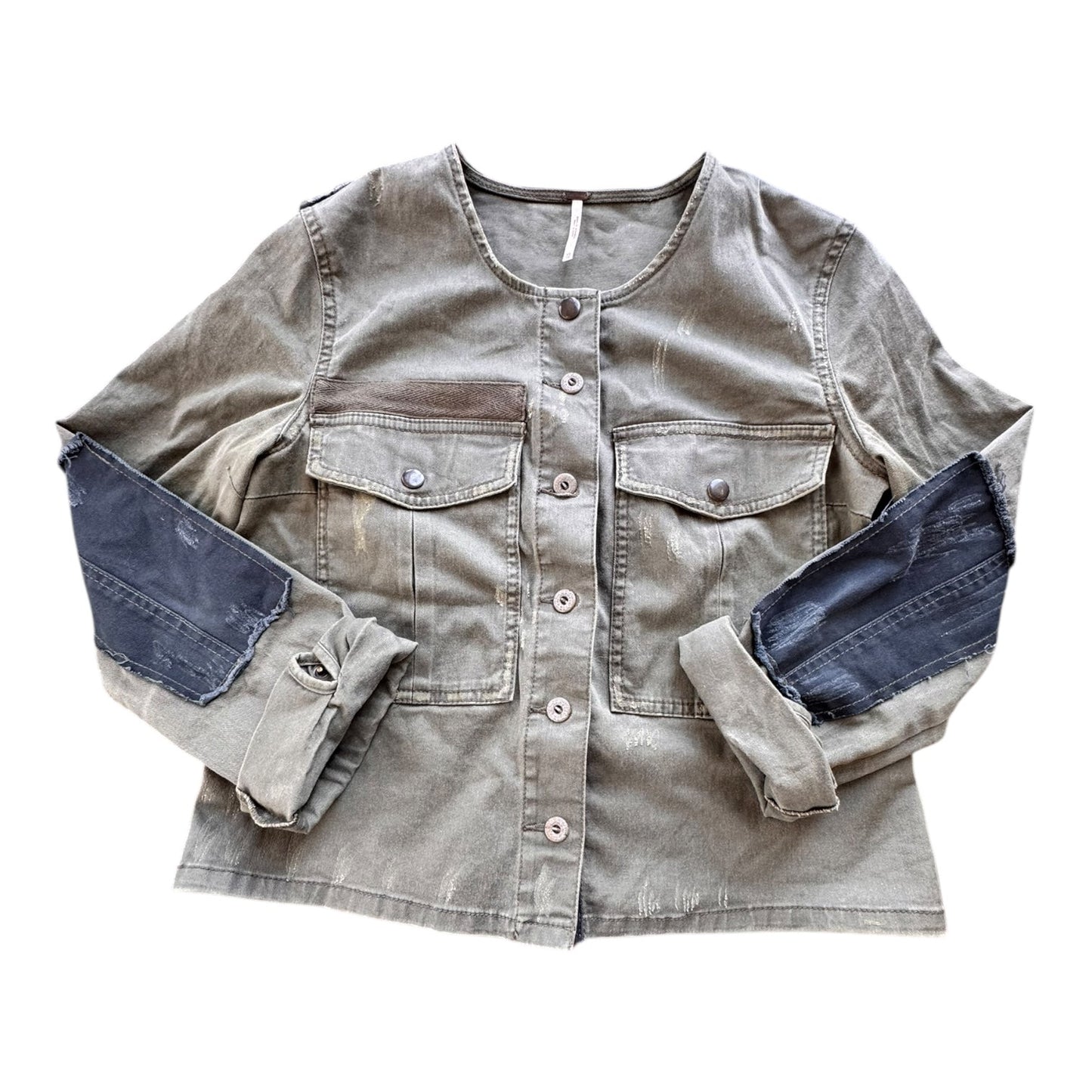 Blazer By Free People In Green, Size:Xs