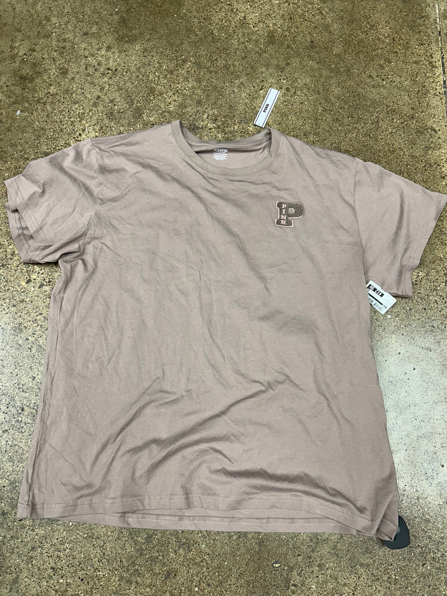 Top Ss By Pink In Brown, Size:Xl