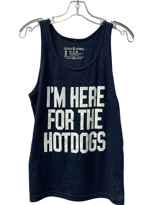 Athletic Tank Top By Cleveland clothing In Blue, Size:S