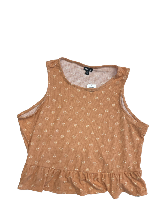 Top Sleeveless By Torrid  Size: 1x