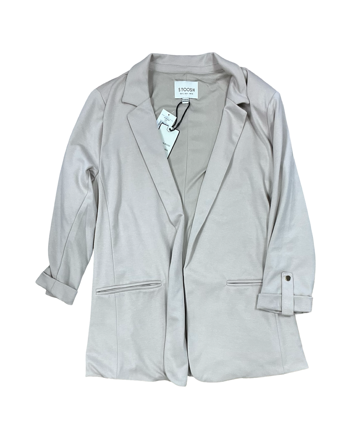Blazer By Stoosh In Tan, Size:L