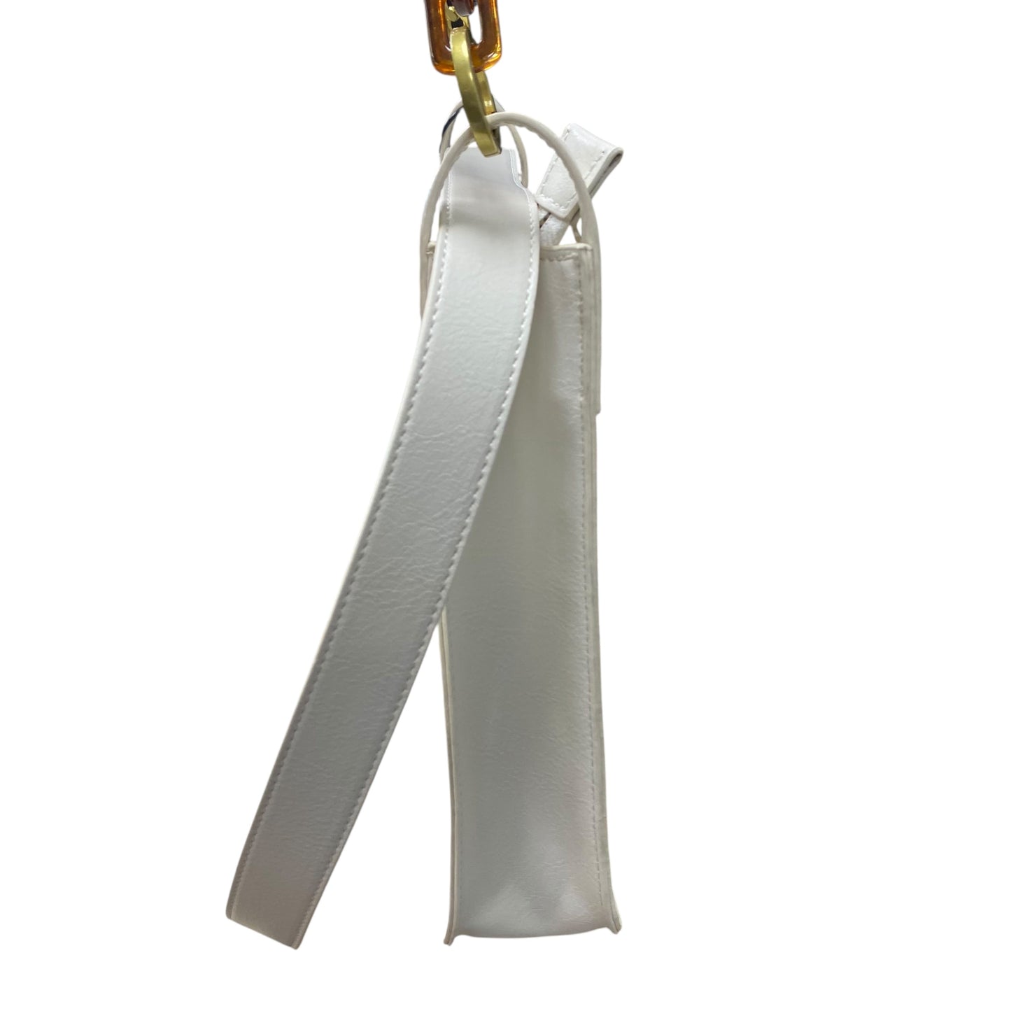 Handbag Leather By Pixie Mood In White, Size:Small