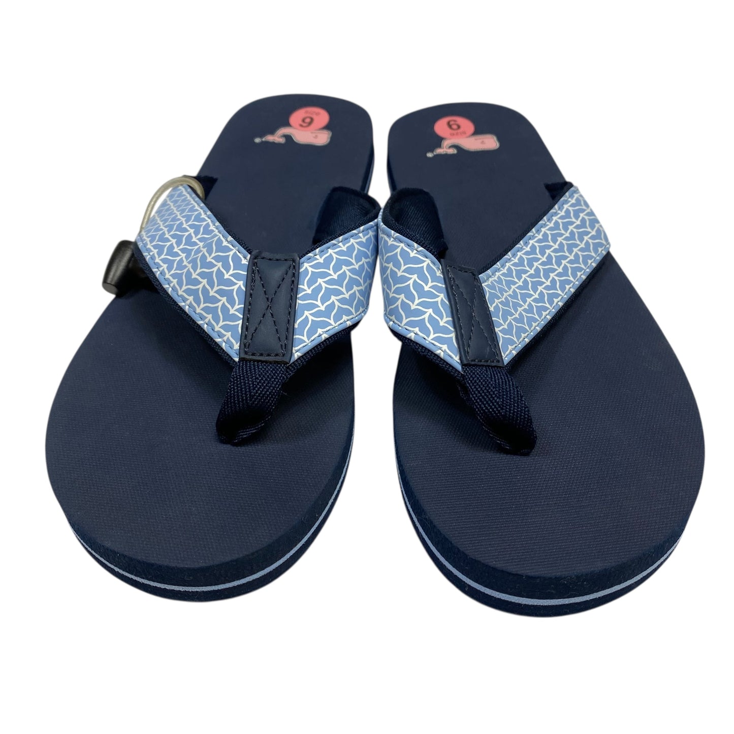 Sandals Designer By Vineyard Vines In Blue, Size:9