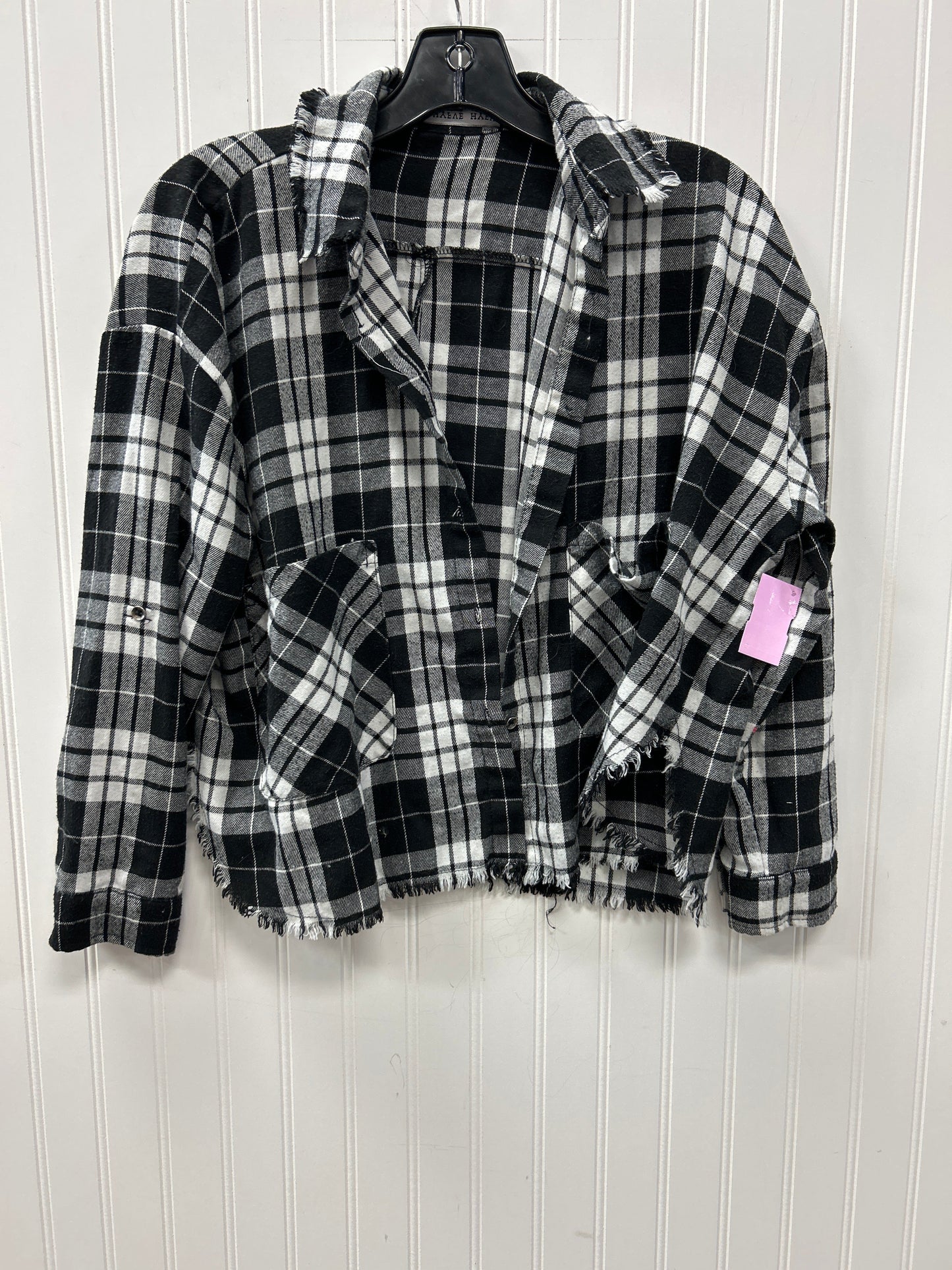 Blouse Ls By Hyfve In Black, Size:S