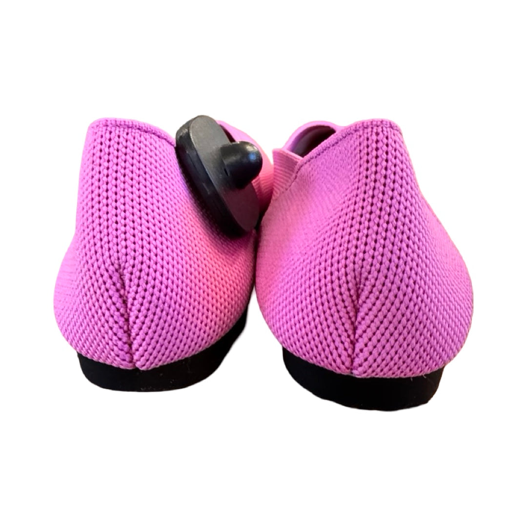 Shoes Flats By SEMWISS In Pink, Size:8.5