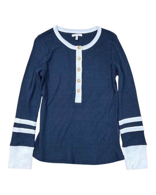 Top Ls By Maurices In Blue & White, Size:S