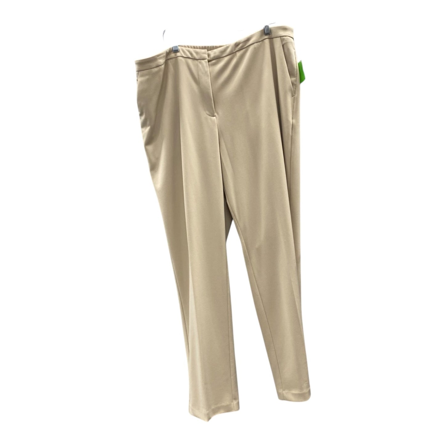 Pants Dress By Susan Graver In Tan, Size:20