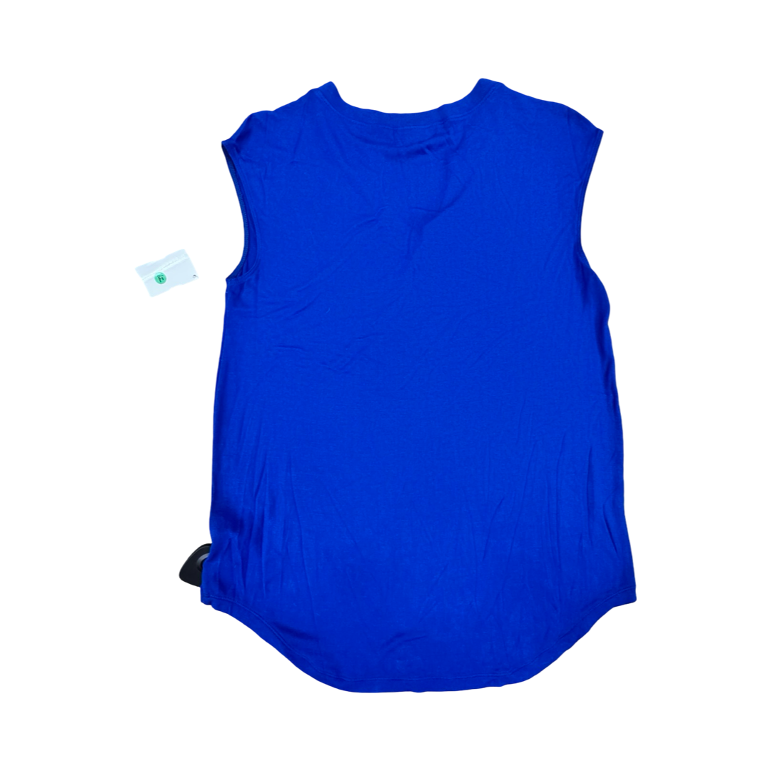 Top Sleeveless By Cabi In Blue, Size:Xs