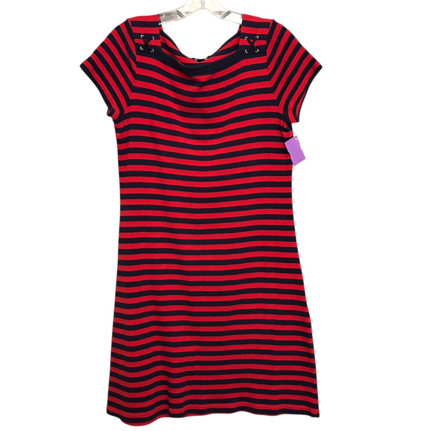 Dress Casual Short By Chaps In Striped Pattern, Size:M