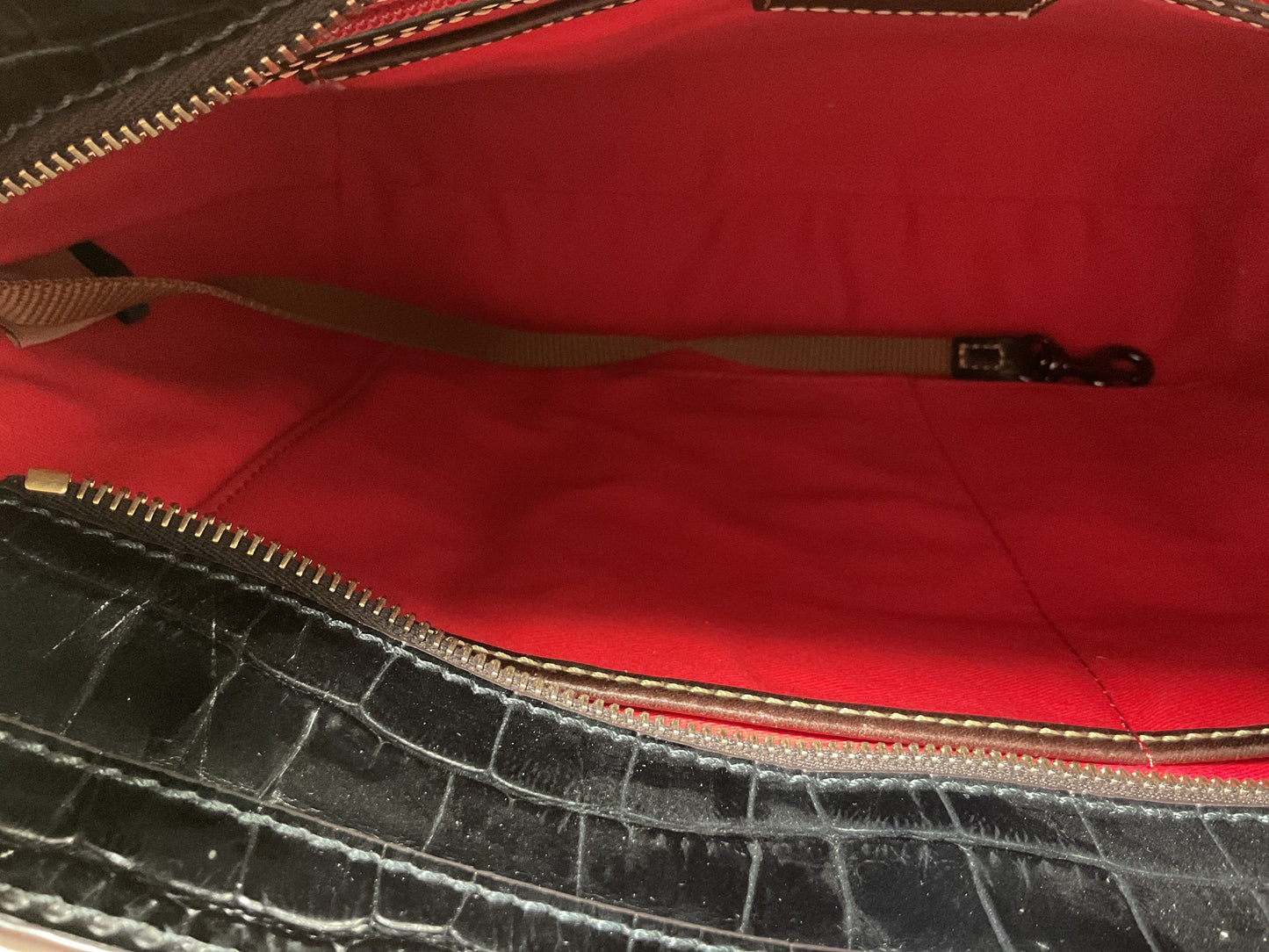 Handbag Designer By Dooney And Bourke In Black, Size:Medium