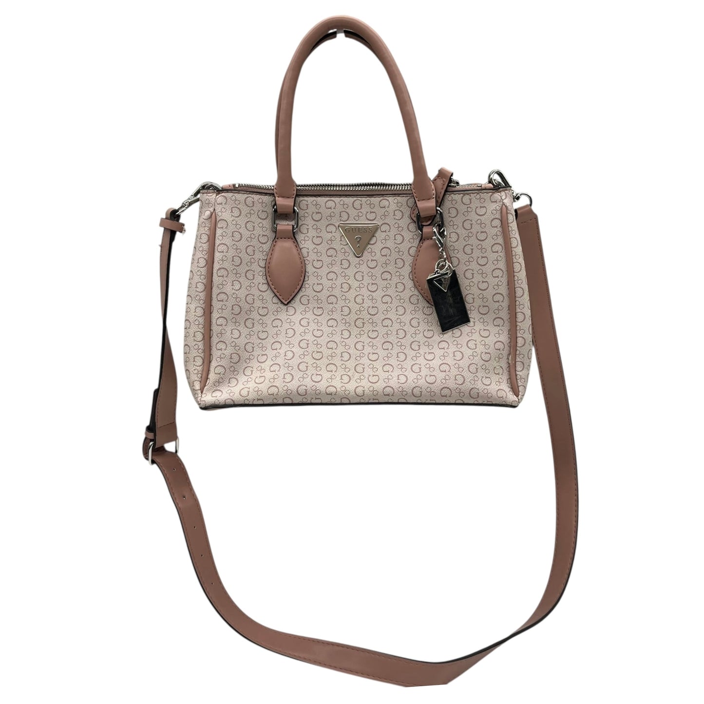 Crossbody By Guess In Pink, Size:Medium