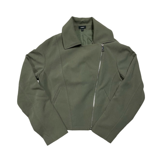 Blazer By Express In Green, Size:Xs