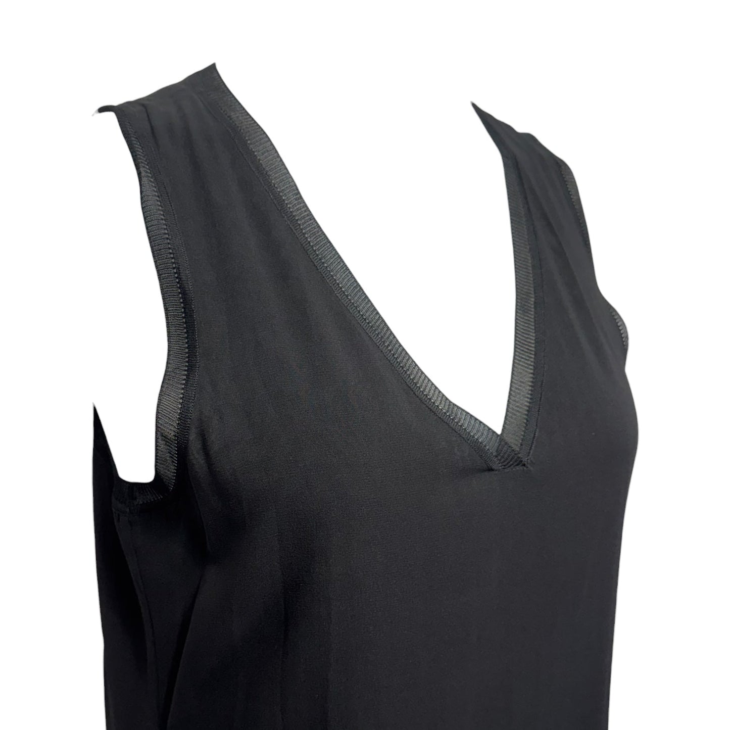 Silk Dress Casual Maxi By Vince In Black, Size: M