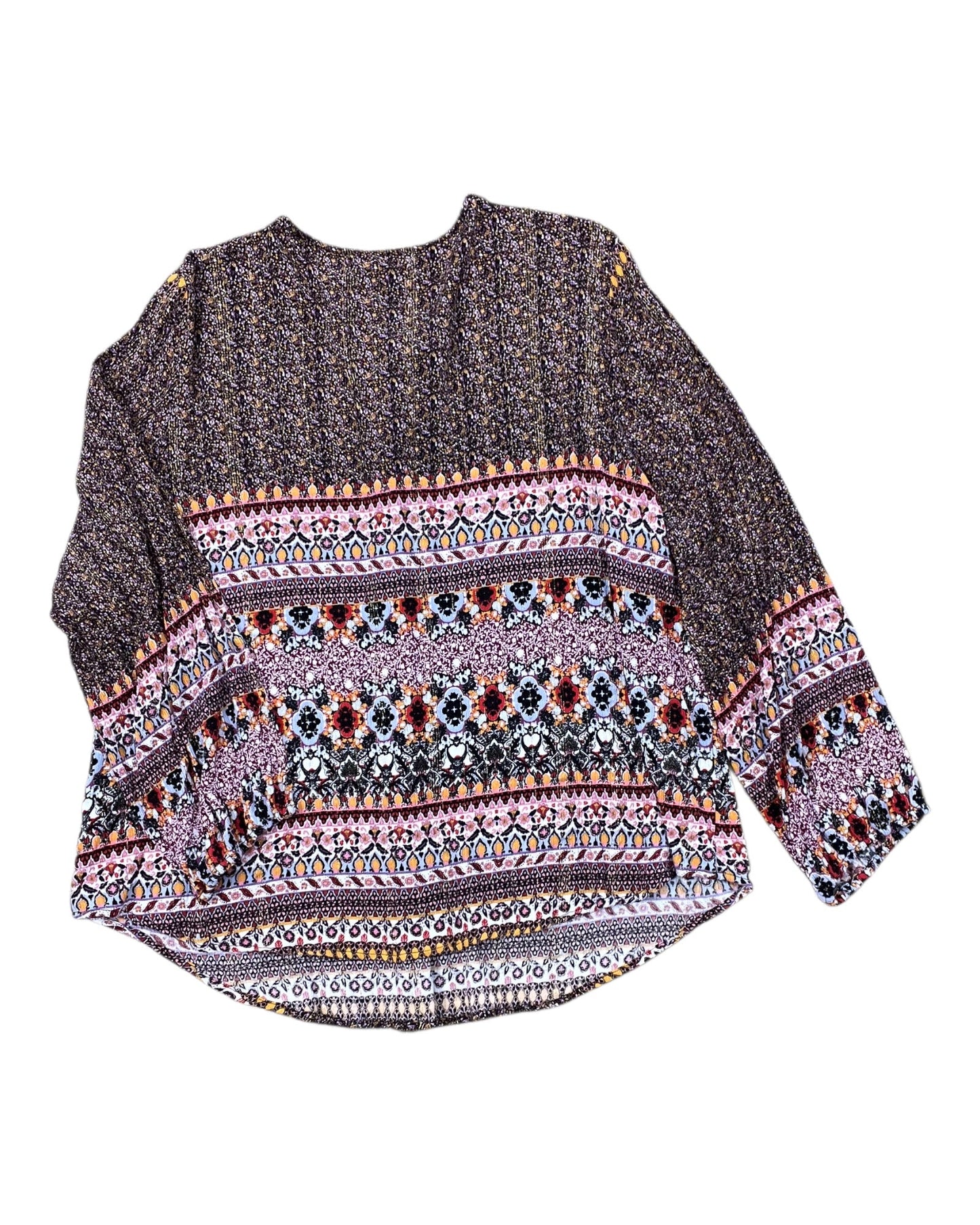 Top Ls By Clothes Mentor In Orange, Size:3X