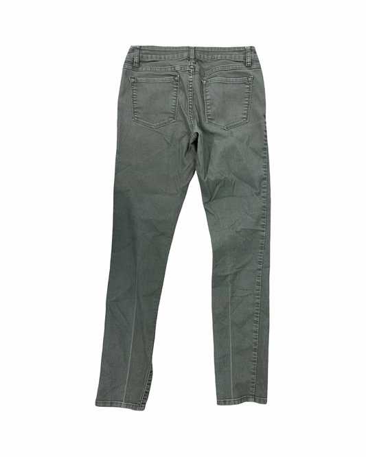 Jeans Skinny By Prana In Green Denim, Size:6