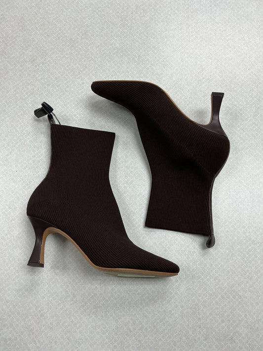 Boots Ankle Heels By Dolce Vita In Brown, Size:8.5