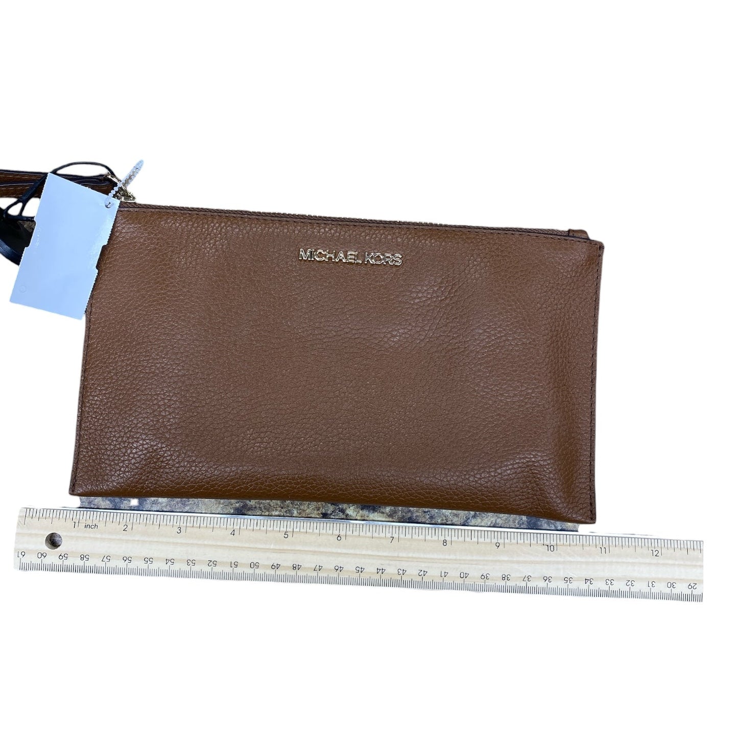 Wristlet Designer By Michael Kors In Brown, Size:Medium