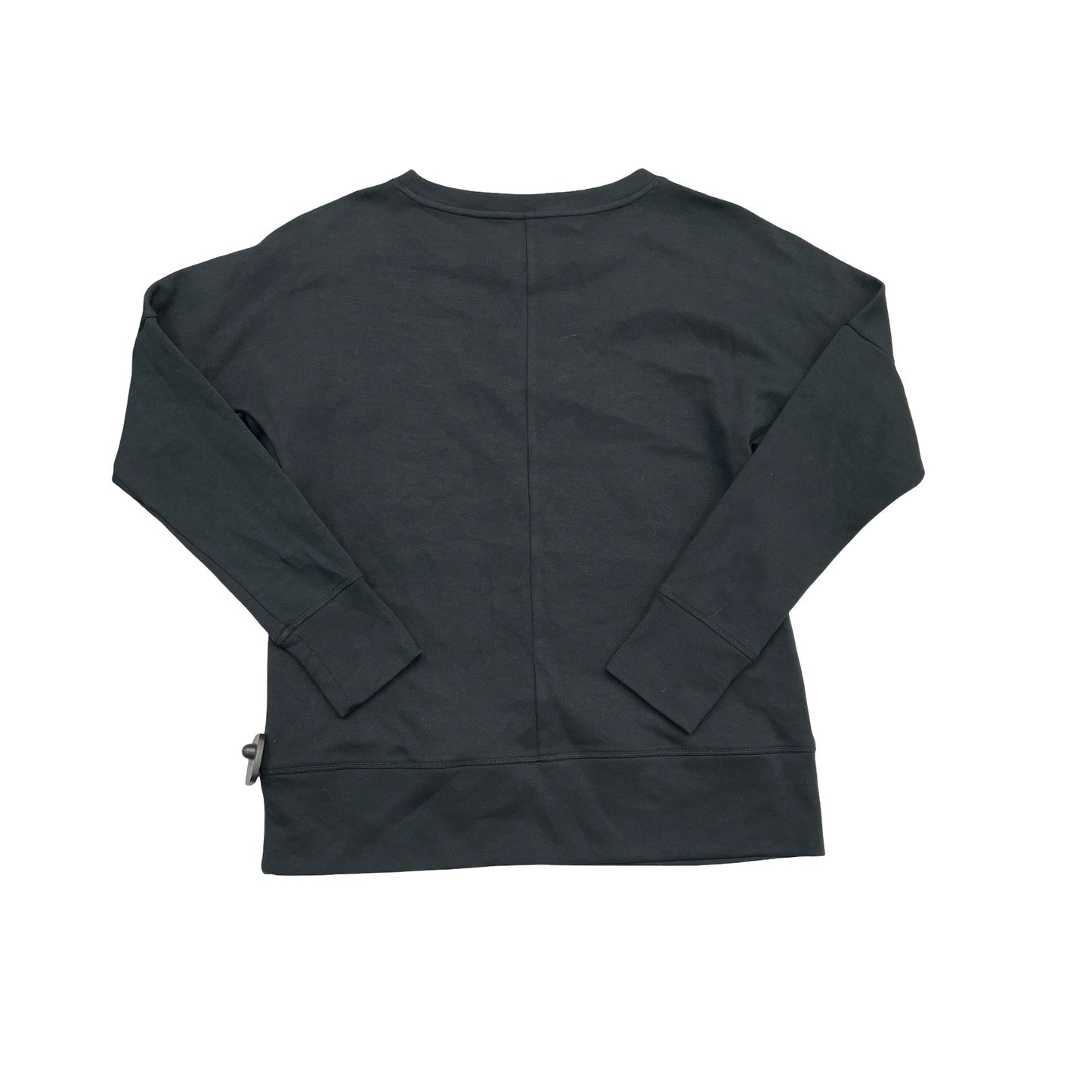 Athletic Sweatshirt Crewneck By Adidas In Black, Size:M