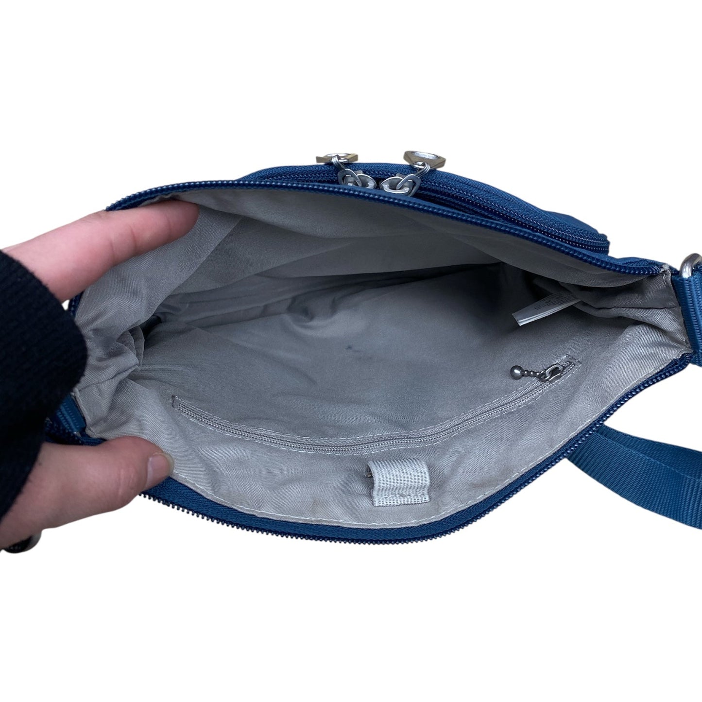 Handbag By Baggallini In Teal, Size:Small