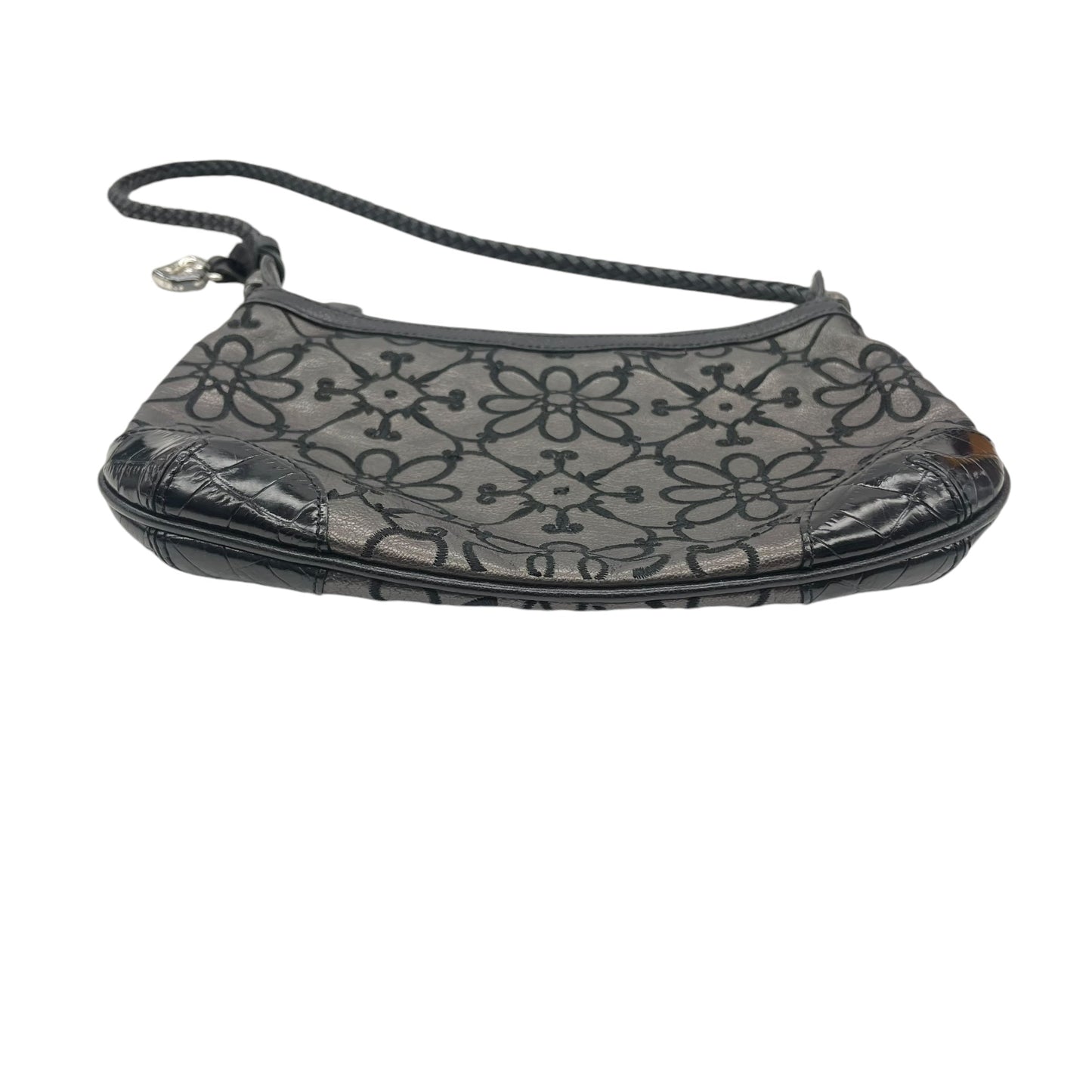 Handbag By Brighton In Black & Grey, Size:Medium