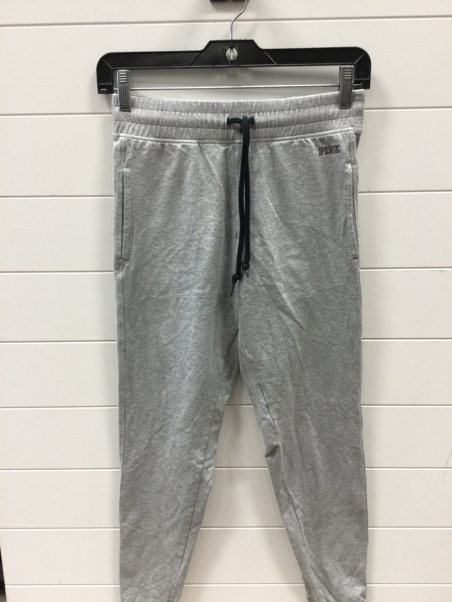 Athletic Pants By Pink In Grey, Size:S