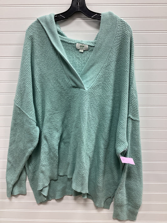 Sweater By Aerie In Teal, Size:Xxl