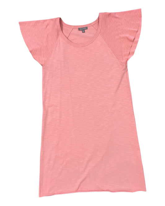 Dress Casual Short By Lilla P In Coral, Size:Xs