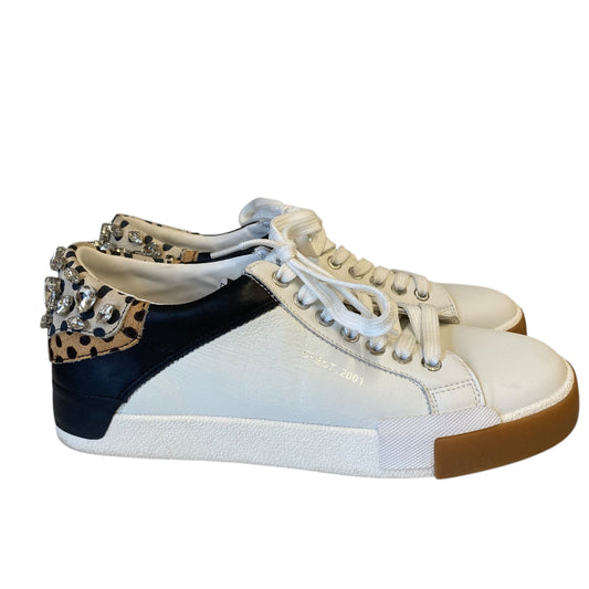 Shoes Athletic By Gianni Bini In White, Size:9.5