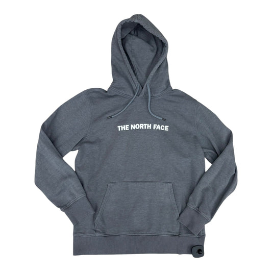 Athletic Sweatshirt Hoodie By The North Face In Grey, Size:M