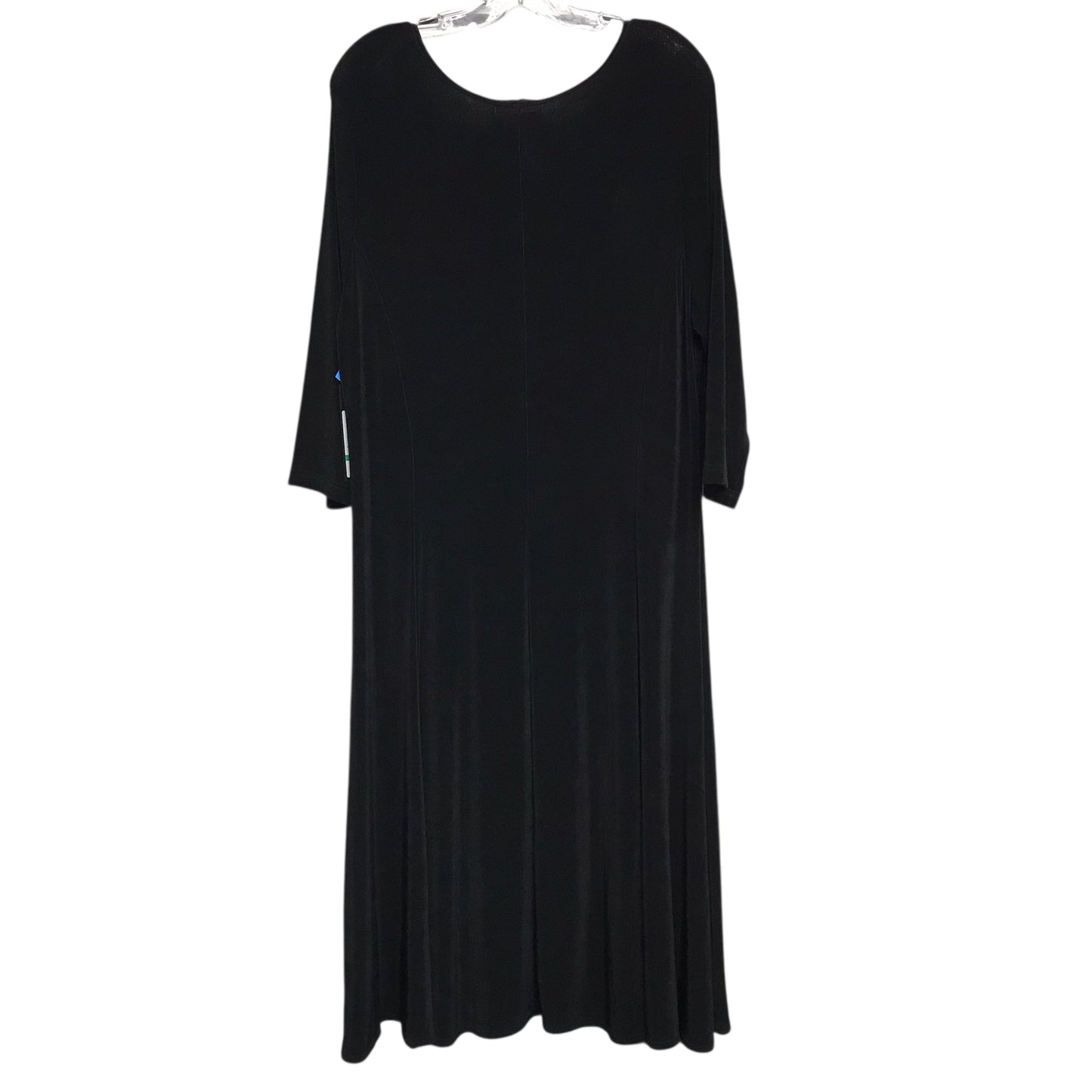Dress Work By Kiara In Black, Size:Xl