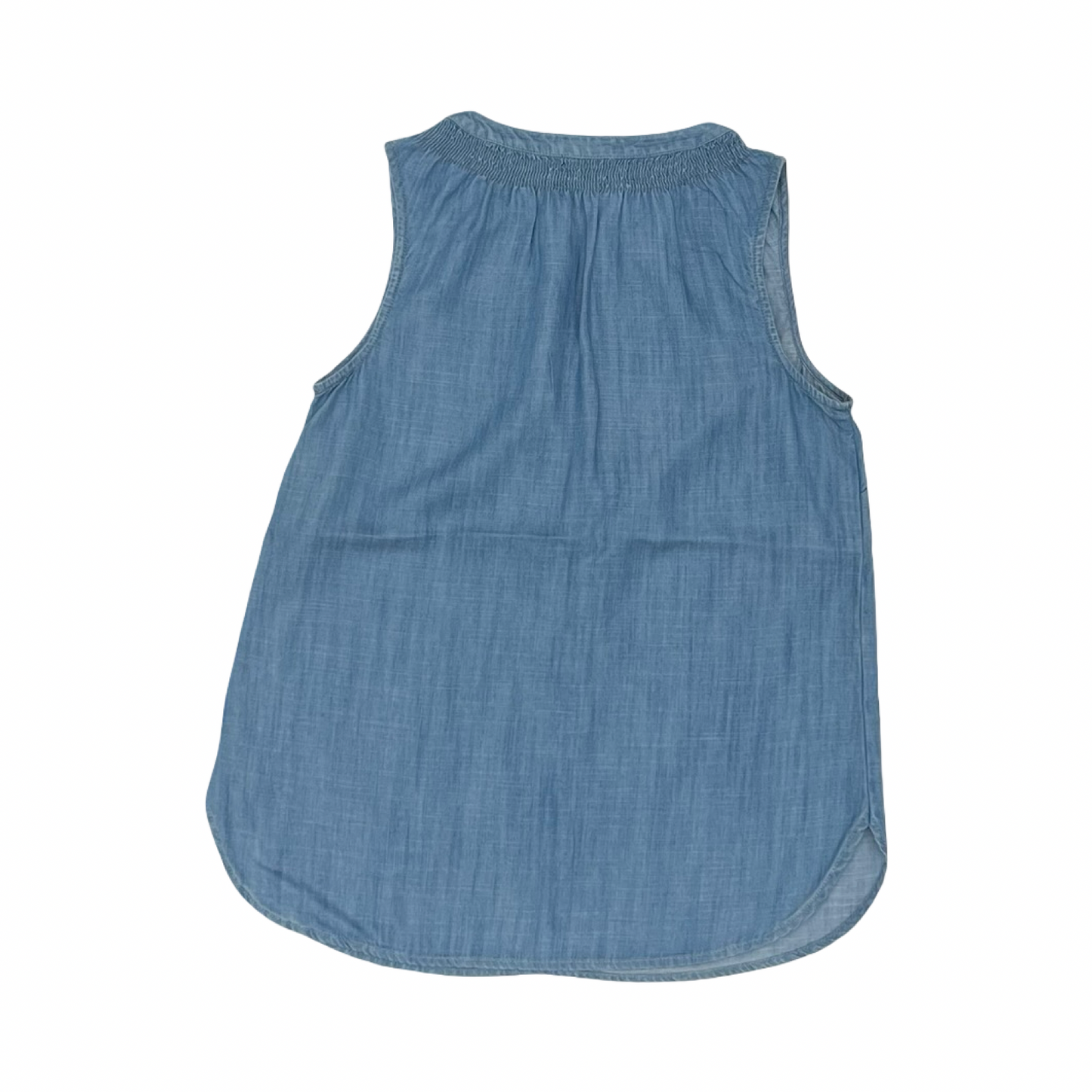 Blouse Sleeveless By Talbots In Blue, Size:Xs